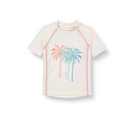 Playshoes Camisa de protección de Sarpullido, Ecru Kurz Palmen, 86/92 para Niñas