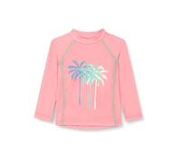 Playshoes Camisa de protección de Sarpullido, Koralle Lang Palmen, 146/152 para Niñas