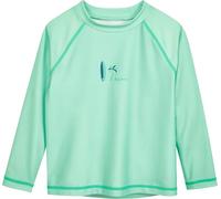 Playshoes Camisa Unisex de Manga Larga para niños, Tabla de Surf Larga Color Menta, 134-140