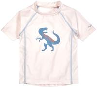 Playshoes Camiseta de baño Unisex para niños, Camisa antisarpullido, Color Ecru Dino, 122-128