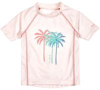 Playshoes Camiseta de baño Unisex para niños, Camisa antisarpullido, Palmeras de Color Crudo, 122-128