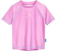 Playshoes Camiseta de baño Unisex para niños con Efecto antisarpullido, Color Morado Anudado, 86-92