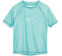 Playshoes Camiseta de baño Unisex para niños con protección contra Salpicaduras, diseño de tiburón Turquesa, 110-116