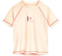 Playshoes Camiseta de natación Unisex para niños, Camisa antisalpicaduras, Tabla de Surf Color Crudo, 98-104