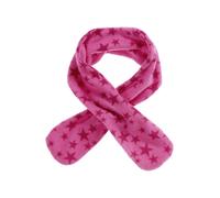 Playshoes Bufanda Polar Unisex niños, Estrellas Rosas, Talla única
