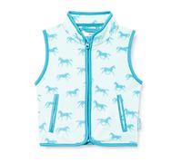 Playshoes Chaleco de forro polar unisex para niños, Caballos, 140