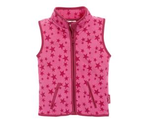 PLAYSHOES Chaleco 'Sterne' rosa / rosa oscuro 128 EUR