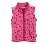 PLAYSHOES Chaleco 'Sterne' rosa / rosa oscuro 128 rosa / rosa oscuro