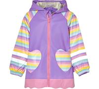 Playshoes Chaqueta de lluvia Niños Unisex Cortavientos e impermeable Impermeable Ropa de lluvia, Unicornio, 140