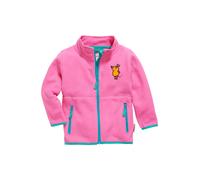 PLAYSHOES Chaqueta polar 'DIE MAUS' azul cielo / marrón / naranja claro / rosa 92 azul cielo / marrón / naranja claro / rosa