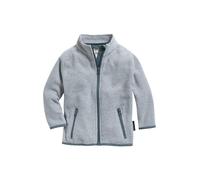 Playshoes Chaqueta de Lana, Mezcla de Grises, 98 Unisex niños