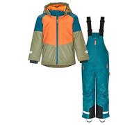 Playshoes Color Block Traje para Nieve, Petrol, 98 niños Unisex