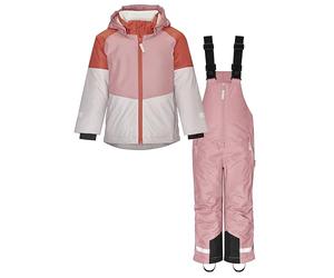 Playshoes Color Block Traje para Nieve, Rosa, 98 niños Unisex