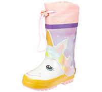 Playshoes Cordón Para Botas de Agua, Botas de lluvia Unisex niños, Multicolor Unicornio, 30 EU