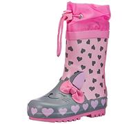 Playshoes Cordón Para Botas de Agua, Botas de lluvia Unisex niños, Rosa Gris Gato, 23 EU
