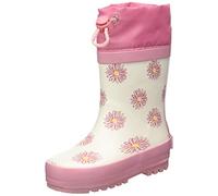 Playshoes Cordón Para Botas de Agua, Botas de lluvia Unisex niños, Rosa Marguerites, 27 EU
