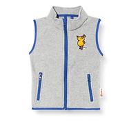Playshoes Fleece Vest The Mouse, Chaleco Unisex niños, Grey, 86