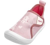 Playshoes - Freizeitschuh, Zapatillas niños Unisex, Rosa Katze,