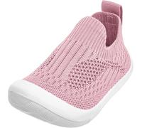 Playshoes - Freizeitschuh, Zapatillas niños Unisex, Rosa Strick,
