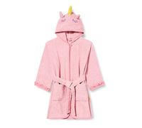 Playshoes Frottee-Bademantel Bata, Rosa Einhorn, 134/140 Unisex niños