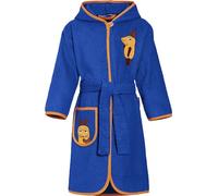 Playshoes Frottee-Bademantel Die Maus Albornoz Unisex niños, Azul (Marine 11), 134/140