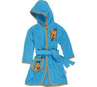 Playshoes Frottee-Bademantel Die Maus Albornoz Unisex niños, Turquesa (Aquablau 23), 98/104