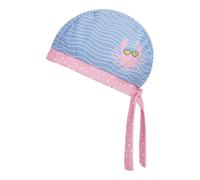PLAYSHOES Gorra 'Krebs' azul paloma / oro / rosa / blanco 50-51 EUR