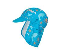 PLAYSHOES Gorra 'Sea Animals' azul cielo / naranja / blanco 51 azul cielo / naranja / blanco