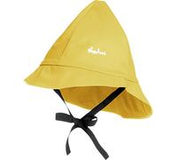 Playshoes Gorro de Lluvia Forrado Unisex niños, Forro de Algodón Amarillo, 51