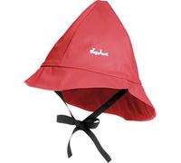 Playshoes Gorro de Lluvia Forrado Unisex niños, Forro de Algodón Rojo, 53