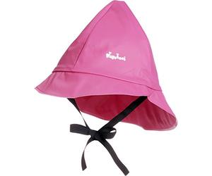 Playshoes Gorro de Lluvia Forrado Unisex niños, Forro de Algodón Rosa, 47