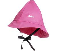 Playshoes Gorro de Lluvia Forrado Unisex niños, Forro de Algodón Rosa, 49