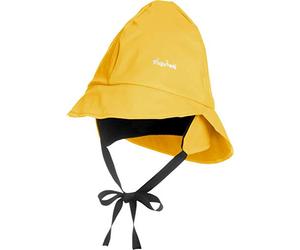 Playshoes Gorro de Lluvia Forrado Unisex niños, Forro Polar Amarillo, 49