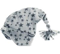 Playshoes Gorro Polar Unisex niños, Gorra Puntiaguda Estrellas Grises, 55