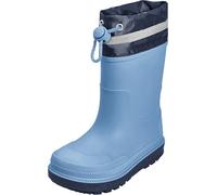 Playshoes Gummistiefel, Botas de Lluvia, Blau gefüttert, 31 EU