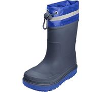 Playshoes Gummistiefel, Botas de Lluvia, Marine Stulpe, 34 EU