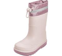 Playshoes - Gummistiefel, Botas de lluvia niños unisex, Rosa Stulpe,