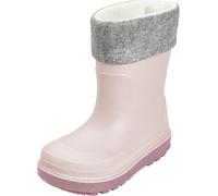 Playshoes Gummistiefel gefüttert, Botas de Lluvia, Rosa Socke, 33 EU