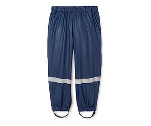 Playshoes Halbhose Fleece Gefüttert, Pantalones impermeable Bebé-Niños, Azul (Marine 11), 86