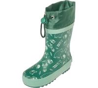 Playshoes Jungen - Botas de lluvia unisex para niños, diseño de animales del bosque, talla 28 EU