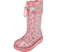 Playshoes Jungen Leo Print, Botas de agua unisex para niños, talla 24 EU