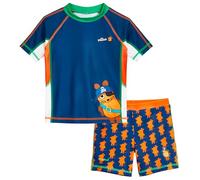 Playshoes Jungen Rash-Guard - Juego de 2 Piezas (1 Unidad), El ratón Pirata, 110-116