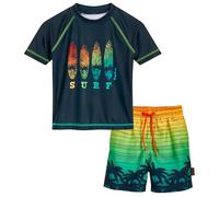 Playshoes Jungen Rash-Guard - Juego de 2 Piezas (1 Unidad), Surf, 86-92