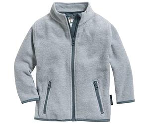 Playshoes Kinder Fleece-Jacke - Chaqueta de poliéster (37, 164 cm), color gris, gris/mezcla, 164