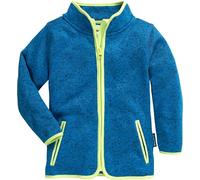 Playshoes Knitted Fleece Jacket Chaqueta, Blue, 152 Unisex niños