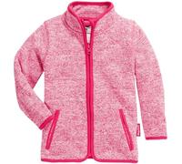 Playshoes Knitted Fleece Jacket Chaqueta, Pink, 86 Unisex niños