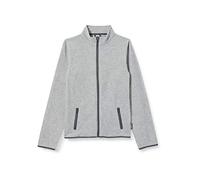 Playshoes Lana Chaqueta con Forro, Mezcla de Grises, 164 Unisex niños