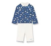 Playshoes Manga Larga Traje de Playa, Ballena, 74/80 Unisex niños