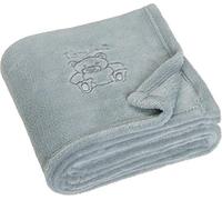 Playshoes - Manta de Forro Polar Color Gris,75 x 100 cm