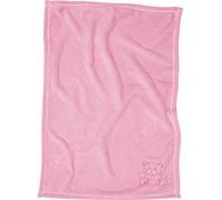 Playshoes Manta para bebé,Unisex Rosado,75 x 100 cm